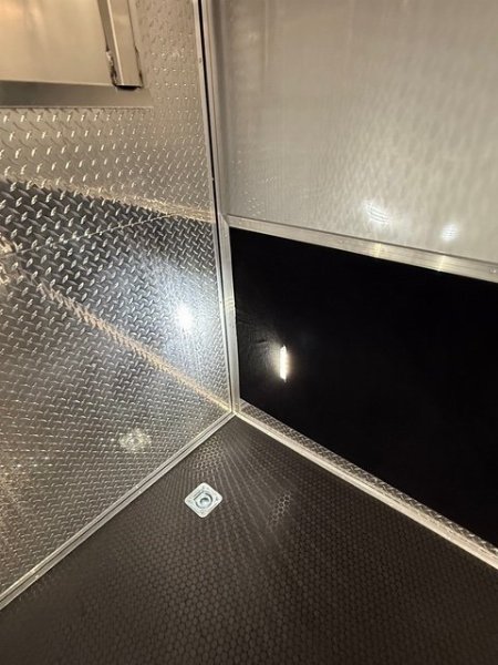 New 2025 VINTAGE 8 X 48 RACE TRAILER WITH BATHROOM