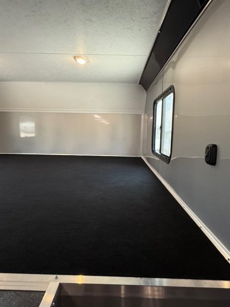 New 2025 VINTAGE 8 X 48 RACE TRAILER WITH BATHROOM