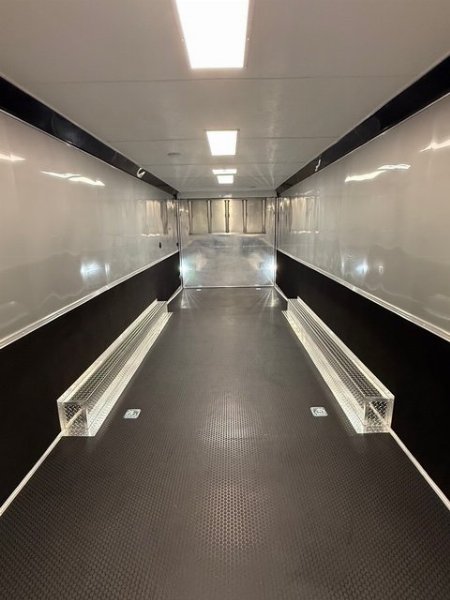 New 2025 VINTAGE 8 X 48 RACE TRAILER WITH BATHROOM