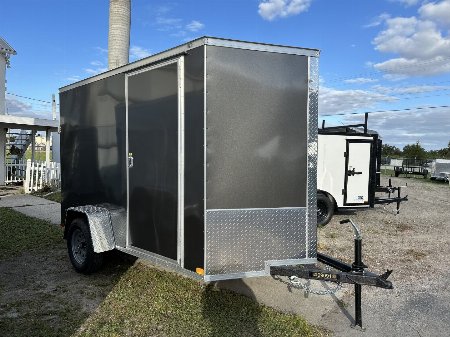 New 2025 Covered Wagon Trailers 6X12 SA WITH SIDE AND RAMP DOOR Cargo / Enclosed Trailer