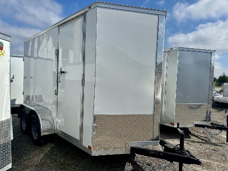 New 2025 Covered Wagon Trailers 6X12 TA Cargo / Enclosed Trailer