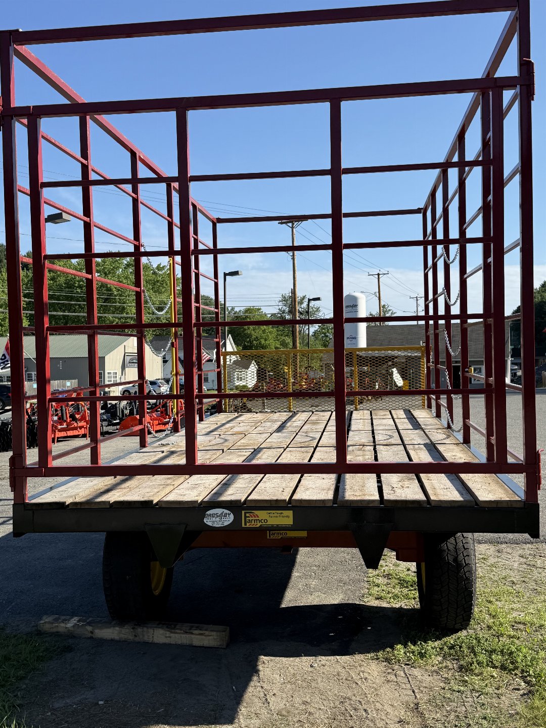 New 2025 Farmco HAY WAGON 818