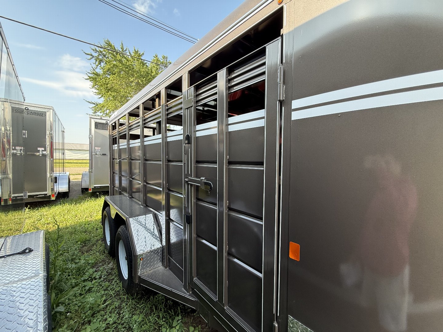 New 2025 CornPro SB-16 6S Stock Trailer