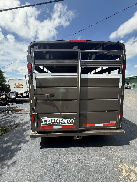 New 2025 CornPro SB-18 7S Stock Trailer