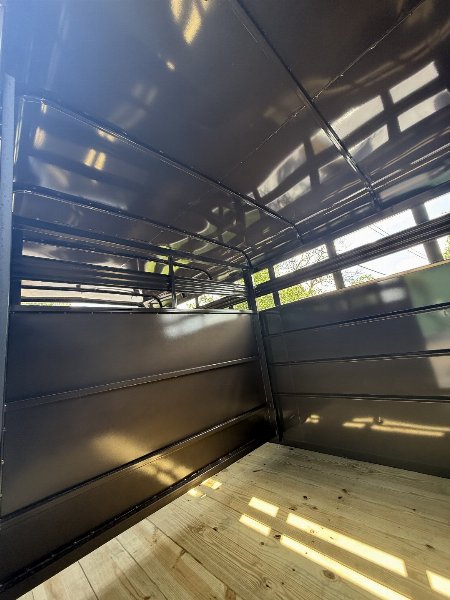 New 2025 CornPro SB-18 7S Stock Trailer