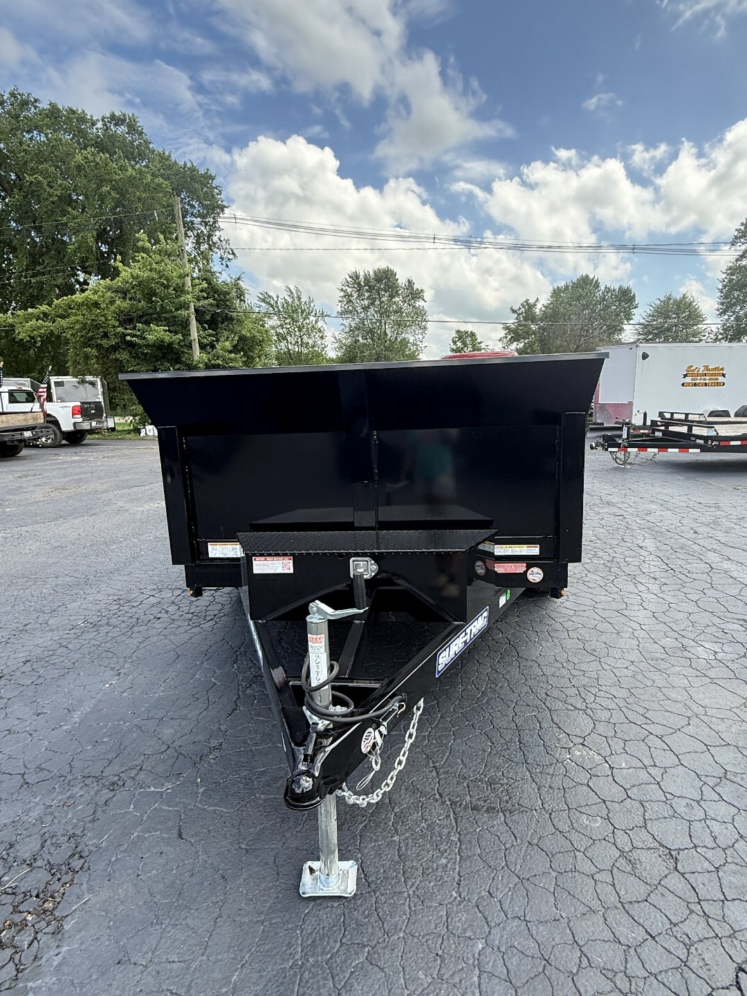 New 2025 Sure-Trac 6X10 SD LOW PROFILE 7K Dump Trailer