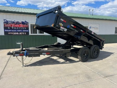 New 2025 Load Trail 72''x12 Dump Dump Trailer