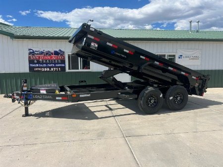 New 2025 Load Trail 83''x14' Dump Dump Trailer