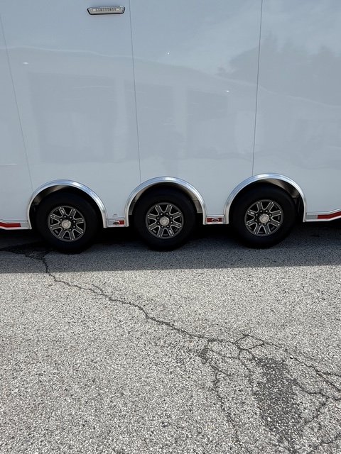 New 2025 INTECH 8.5 X 32 RACE TRAILER