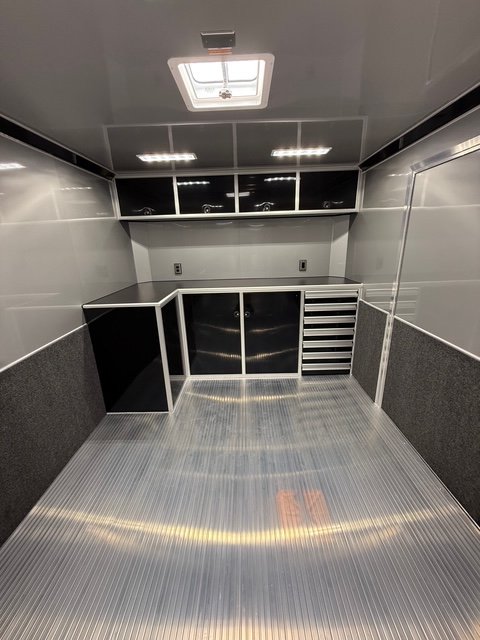 New 2025 INTECH 8.5 X 32 RACE TRAILER