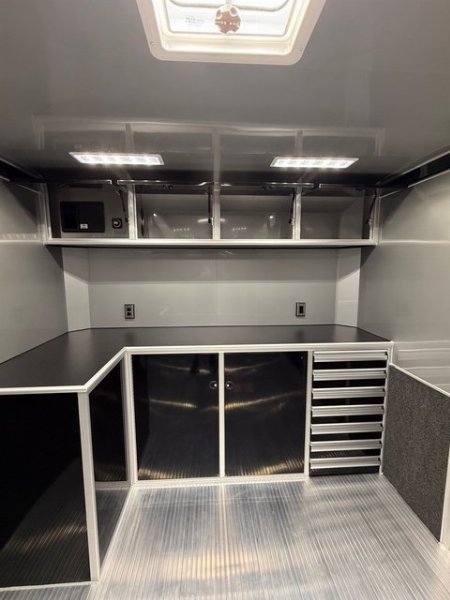 New 2025 INTECH 8.5 X 32 RACE TRAILER