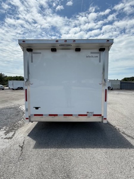 New 2025 INTECH 8.5 X 32 RACE TRAILER