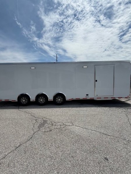 New 2025 INTECH 8.5 X 32 RACE TRAILER