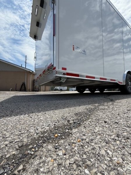 New 2025 INTECH 8.5 X 32 RACE TRAILER