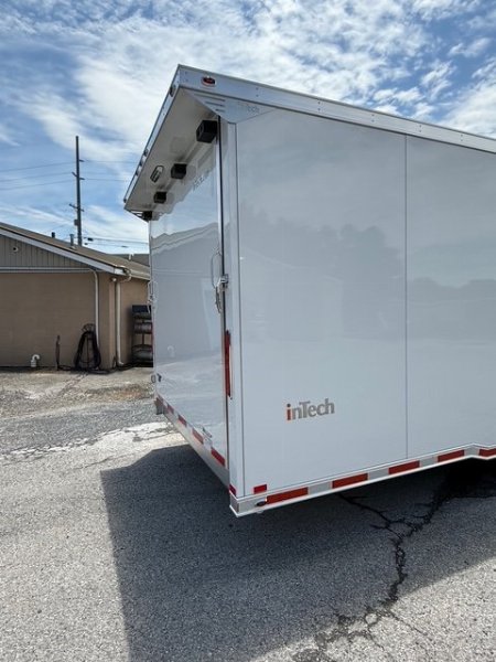 New 2025 INTECH 8.5 X 32 RACE TRAILER