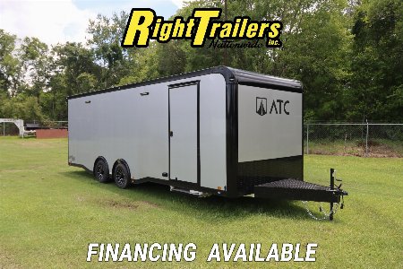 New 2025 ATC 8.5x24 ROM 400 Race Trailer