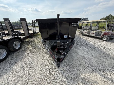New 2025 Liberty Dump Trailer LD14K83X16B8TSHS 83X16 TA HIGH SIDES (GVW:15400) MIDNIGHT BLACK