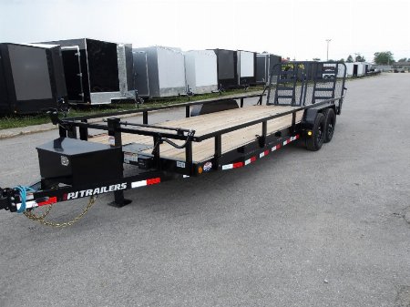 New 2026 PJ Trailers CE222 Equipment Trailer