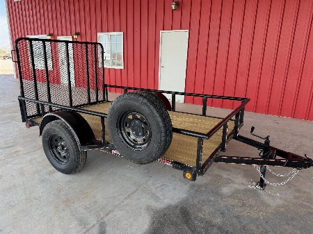 New 2025 GR Trailers 6X10 S/A RAMP GATE Utility Trailer