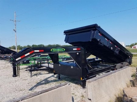 New 2025 MAXWELL HD 83X16 Gooseneck Dump Trailer