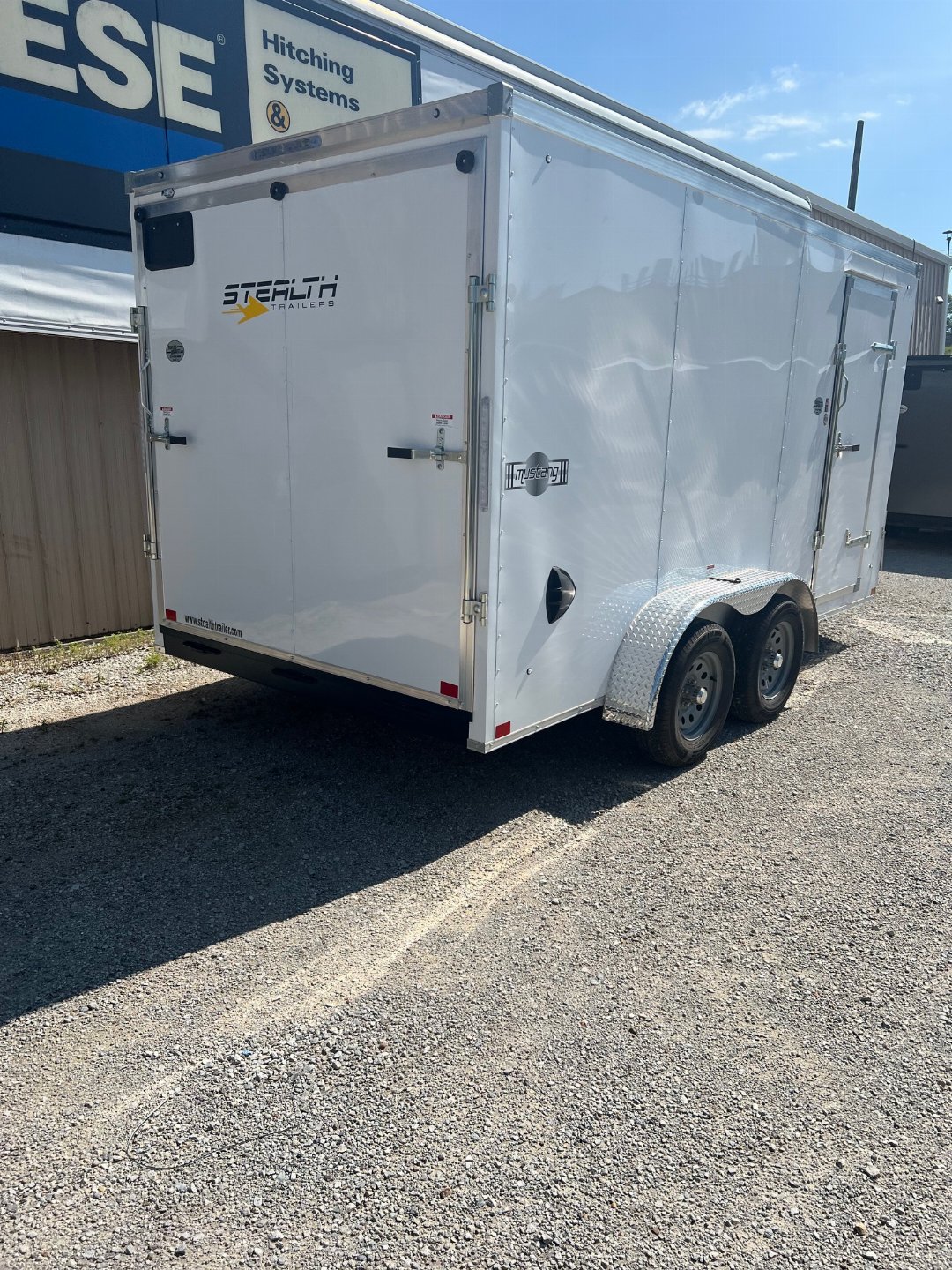 New 2025 STEALTH TRAILERS Mustang 7x14 Enclosed Cargo Trailer #104327