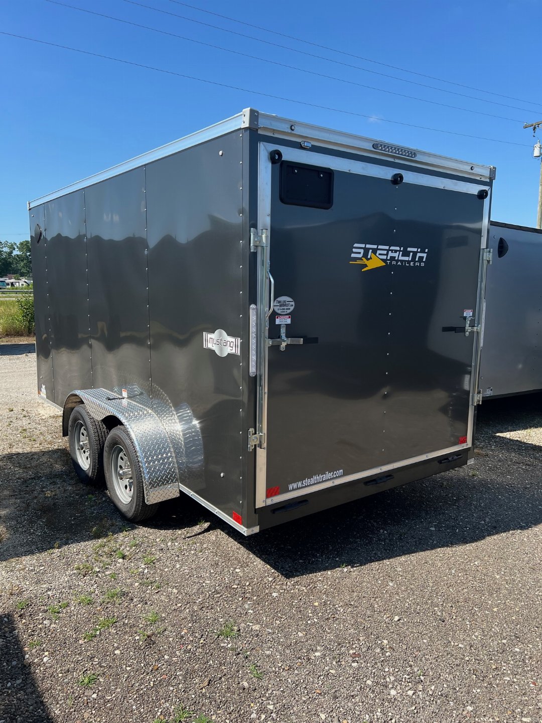 New 2025 STEALTH TRAILERS Mustang 7x14 Enclosed Cargo Trailer #104127