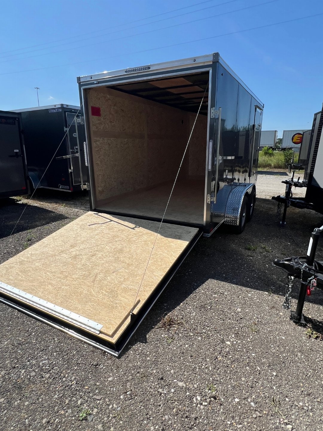 New 2025 STEALTH TRAILERS Mustang 7x14 Enclosed Cargo Trailer #104127