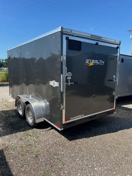New 2025 STEALTH TRAILERS Mustang 7x14 Enclosed Cargo Trailer #104127