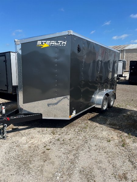 New 2025 STEALTH TRAILERS Mustang 7x14 Enclosed Cargo Trailer #104127
