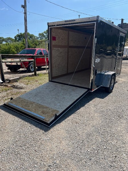 New 2025 STEALTH TRAILERS Mustang 6x12SA - 2990# GVW Enclosed Cargo Trailer #104126