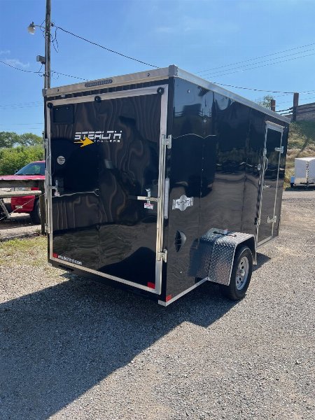New 2025 STEALTH TRAILERS Mustang 6x12SA - 2990# GVW Enclosed Cargo Trailer #104126