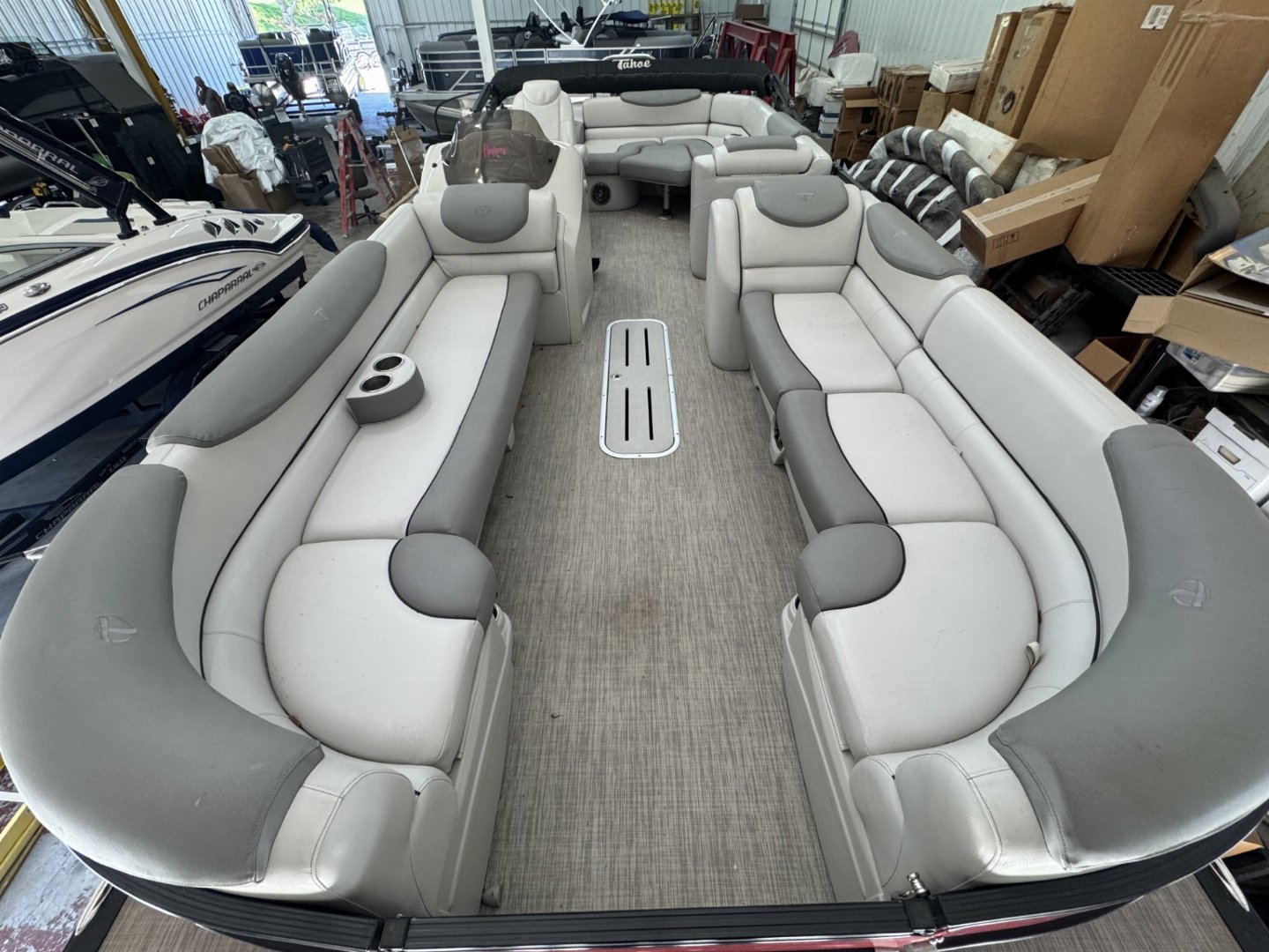 Used 2018 Tahoe 2785 Cascade RJ Tri-Toon