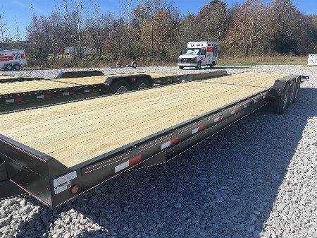 New 2025 Trailblazer 7X36 FOOT 2 CAR HAULER TRIPLE AXLE 21K