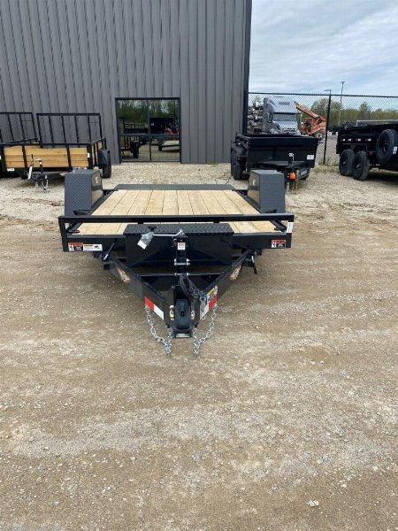 New 2025 H&H Trailers H7812-GTL-100 Deckover Trailer
