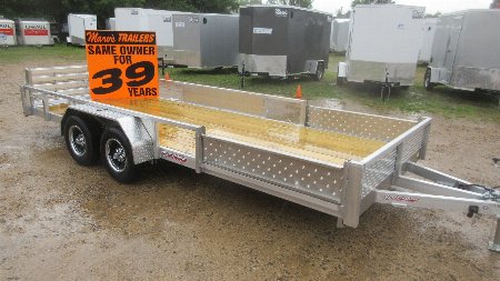 New 2026 Quality Steel and Aluminum Deluxe Utility Trailer
