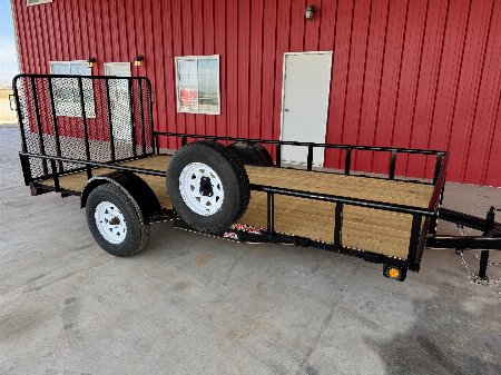 New 2025 GR Trailers 7X14 3K RMP GATE Utility Trailer