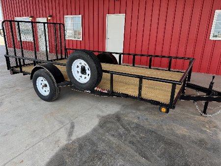 New 2025 GR Trailers 7X14 3K RMP GATE Utility Trailer