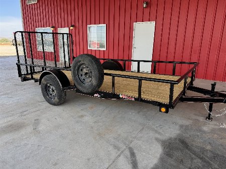 New 2025 GR Trailers 7X14 3K RMP GATE Utility Trailer