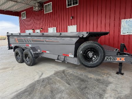 New 2025 RAWMAXX GDX KNIGHT - 16' X 83  DUMP TRAILER Dump Trailer