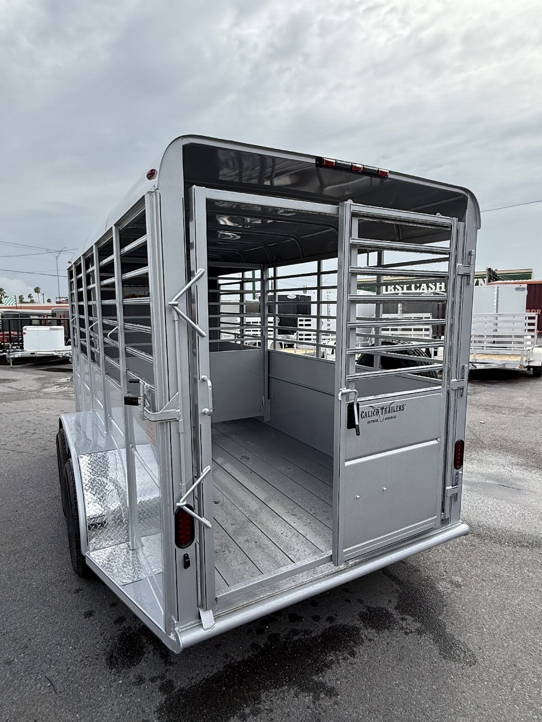 New 2025 Caliber Trailer Mfg 16ft Stock Stock / Stock Combo Trailer