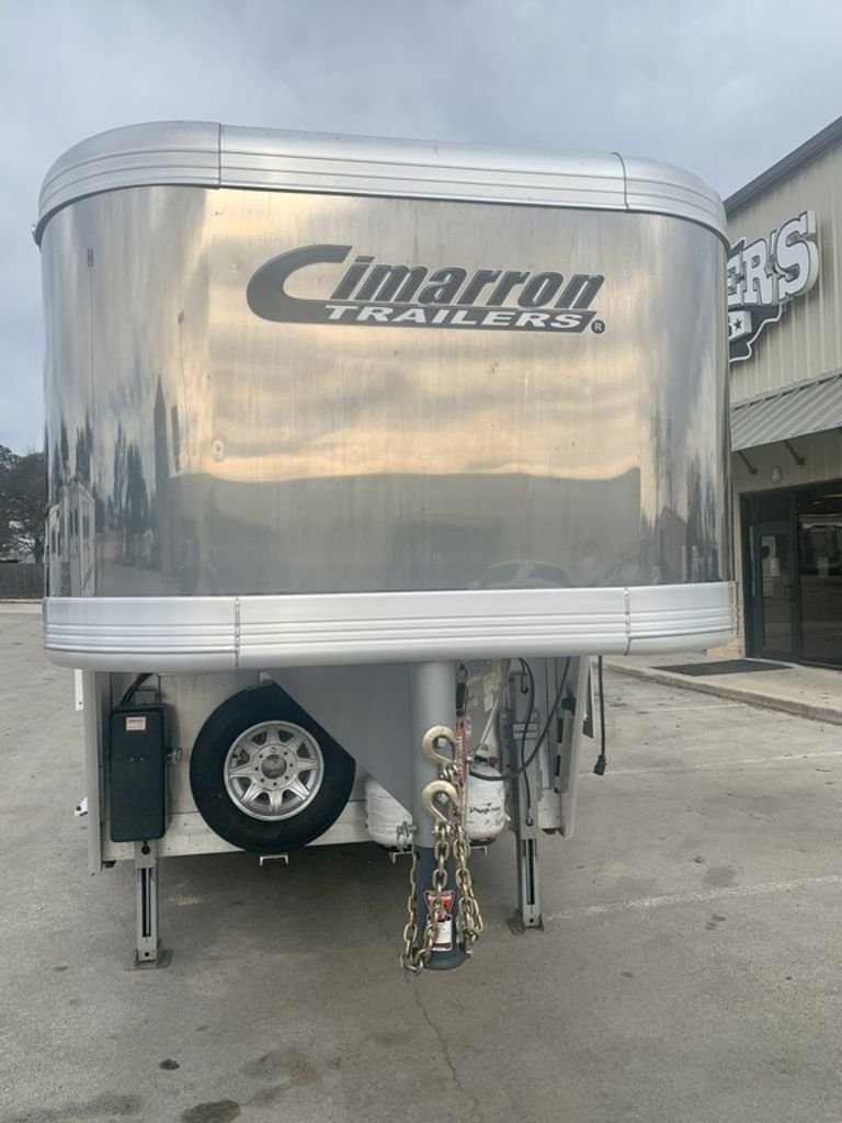 Used 2020 Cimarron Trailers Norstar Horse Gooseneck 4H
