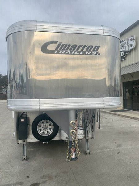 Used 2020 Cimarron Trailers Norstar Horse Gooseneck 4H