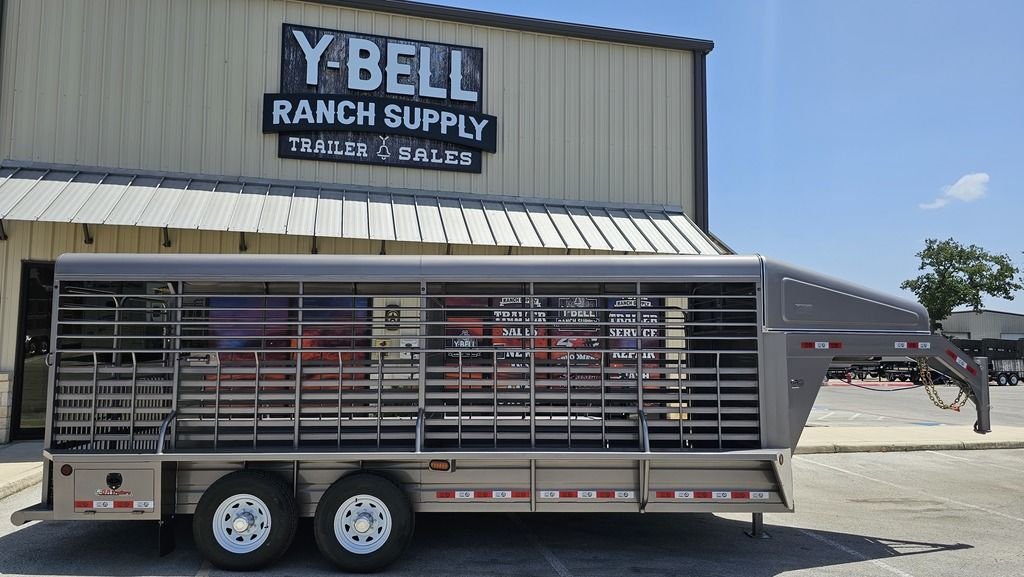 New 2023 GR Trailers Tandem Axle Gooseneck 14,000 Lbs. STH6820W14LNR