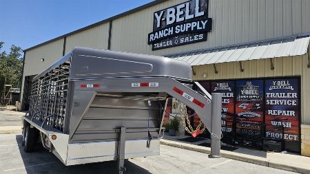 New 2023 GR Trailers Tandem Axle Gooseneck 14,000 Lbs. STH6820W14LNR