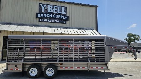 New 2023 GR Trailers Tandem Axle Gooseneck 14,000 Lbs. STH6820W14LNR