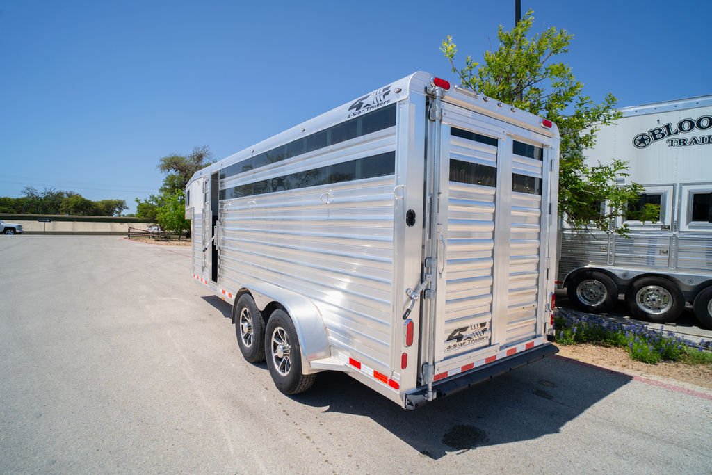 New 2025 4-Star Trailers 4S 4H 6'10" Stock Combo '25