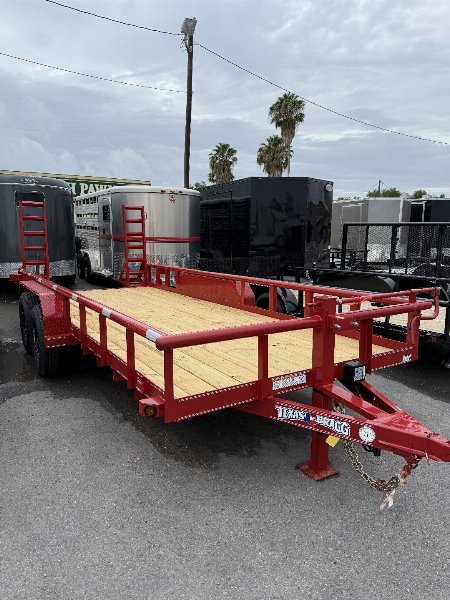 New 2025 Texas Bragg Trailers 18ft Equipment Trailer