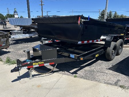New 2026 Big Tex Trailers 14LX-14C2A-BK Dump Trailer