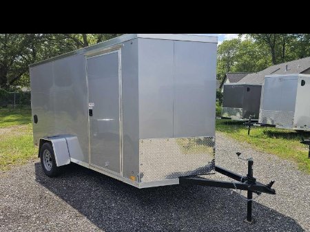 New 2025 Cross Trailers 6X12 6' CARGO ENCLOSED RAMP DOOR SCREWLESS Cargo / Enclosed Trailer