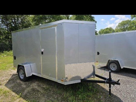 New 2025 Cross Trailers 6X12 6' CARGO ENCLOSED RAMP DOOR SCREWLESS Cargo / Enclosed Trailer